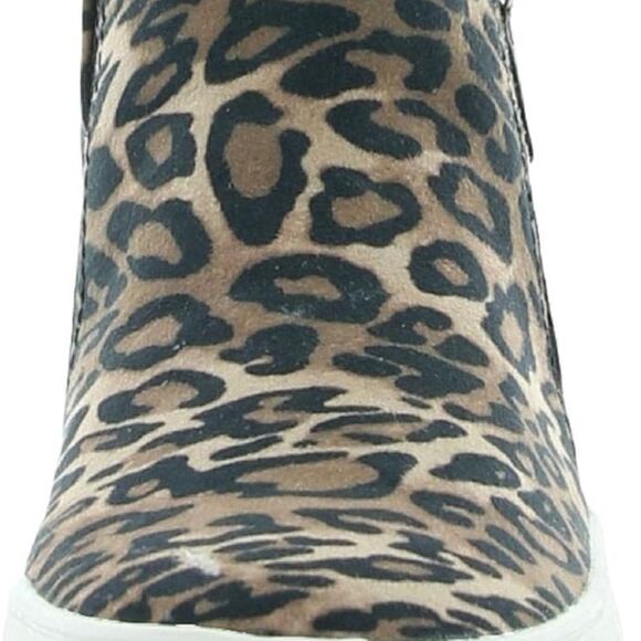 Leopard Print High Top Sneaker Women's Nauralizer Miranda Ankle/Bootie Size 6 - Picture 2 of 4